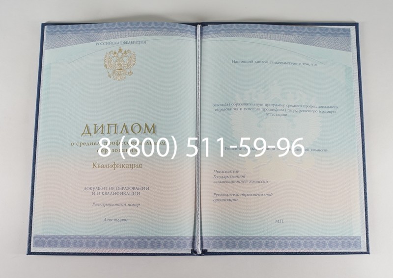 Диплом колледжа (Спецбланк) 2014-2024 года в Казани Диплом колледжа (Спецбланк) 2014-2024 года в Казани